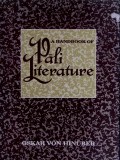 A Handbook of Pali Literature