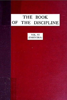 The Book of the Discipline Vol.VI